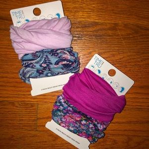 2 pack multi wear head wrap
